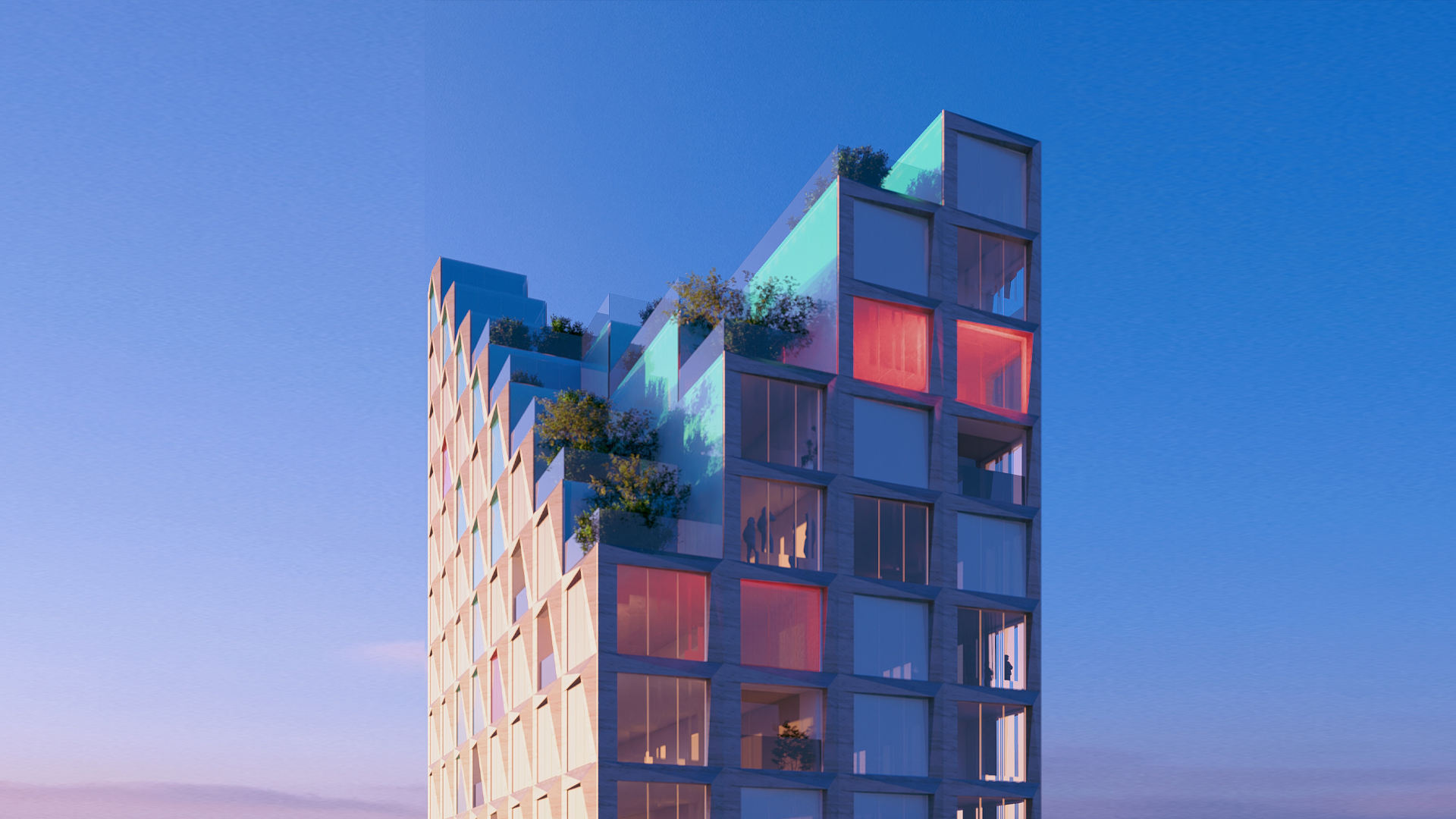 Voxel Residence by MA Studio